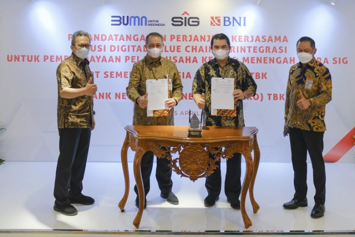 SIG dan BNI jalin kerja sama solusi digital value chain