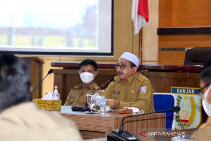 Wabup Banjar terima Wabup Batola belajar Mal Pelayanan Publik