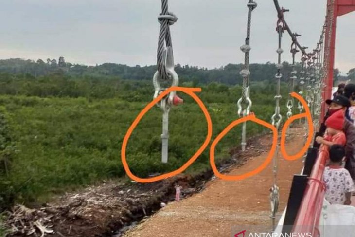 Walikota Pangkalpinang harap pelaku pencurian sling Jerambah Gantung segera tertangkap