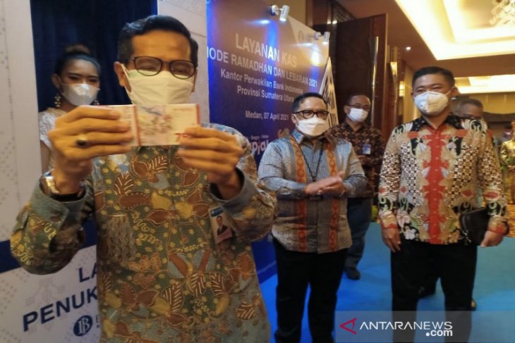 BI: 480 ribuan bilyet uang Rp75.000 sudah beredar di Sumut