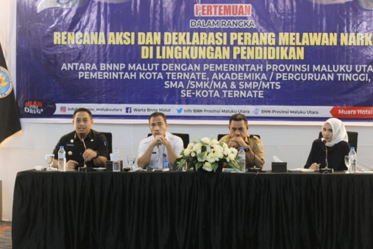 BNN Malut gelar deklarasi perang lawan narkoba di lingkungan pendidikan