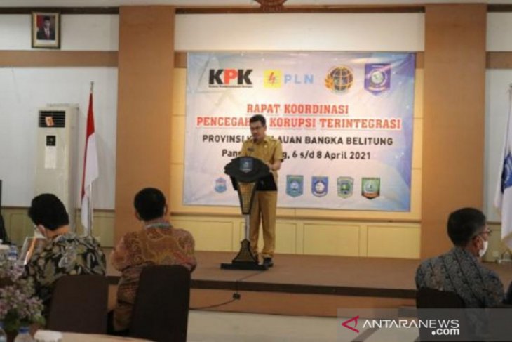 Cegah korupsi, Pemprov Babel perkuat sinergi antarlembaga