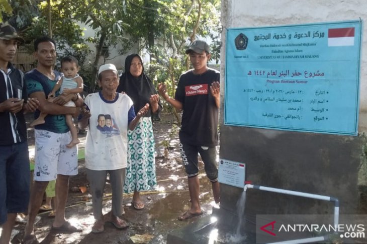 Markaz Dakwah UMM bangun sumur di sejumlah daerah kesulitan air