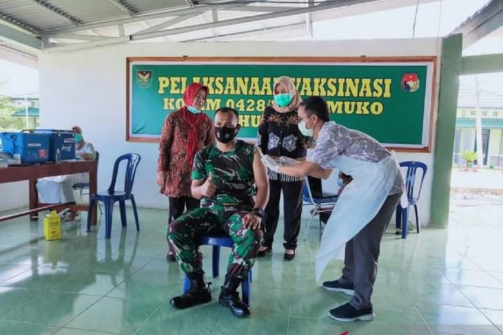 Vaksinasi nakes di Mukomuko capai 91,60 persen