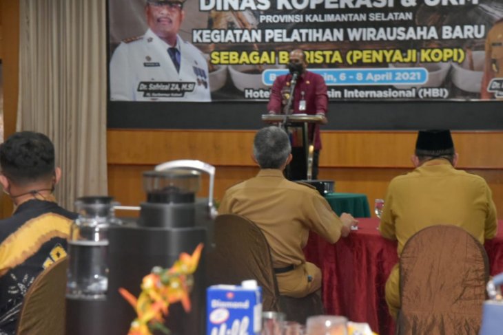 Dinas koperasi kembangkan UMKM pengolahan kopi