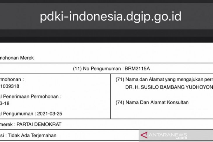 Kubu Moeldoko sebut Demokrat bukan merek dan milik pribadi