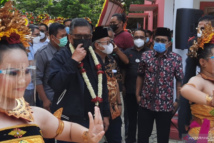 Hasto sebut Padepokan Karang Tumaritis mampu cetak kader nasionalis