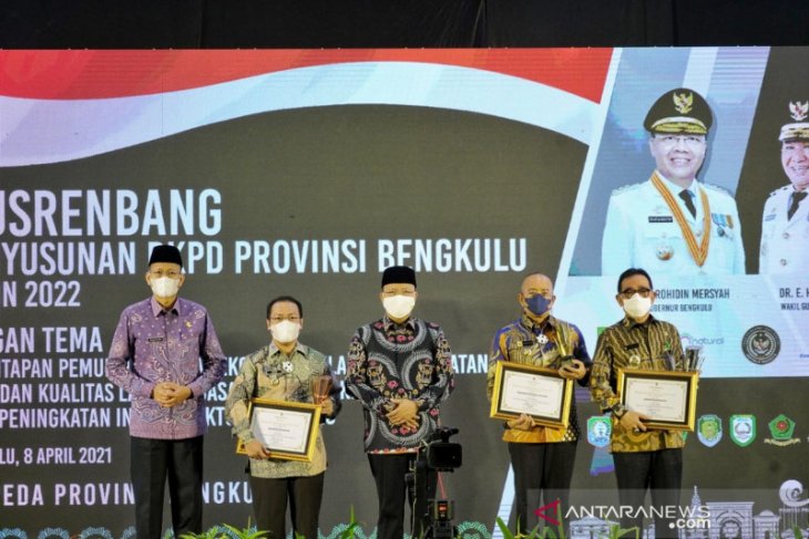 Gubernur Bengkulu tetapkan lima program pembangunan tahun 2022