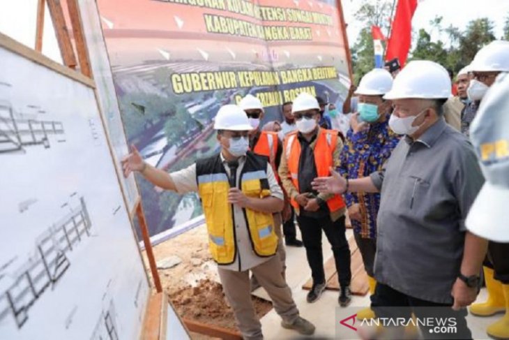 Pemprov Babel bangun kolam retensi di Muntok cegah banjir