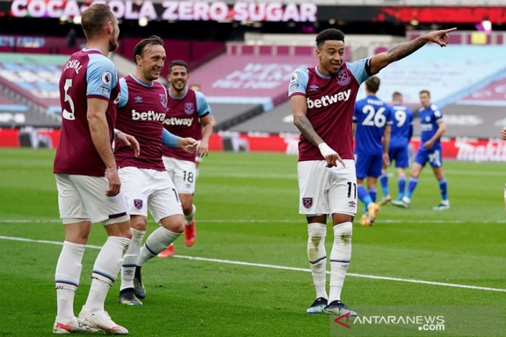 Lingard semakin cemerlang saat membantu West Ham taklukkan Leicester