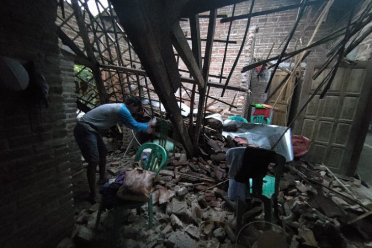 Jumlah Rumah Rusak Terdampak Gempa di Tulungagung