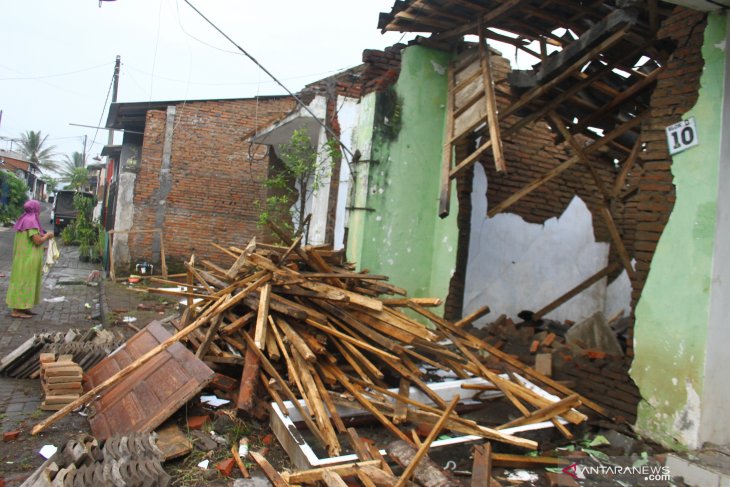 Kerusakan Akibat Gempa di Malang