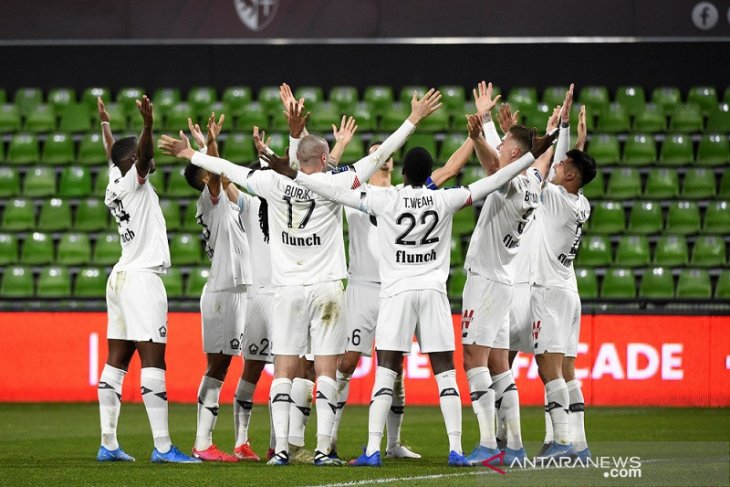 Lille memimpin papan atas klasemen Liga Prancis yang padat merayap