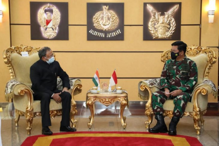 Panglima TNI sambut baik usul India tingkatkan kerja sama latihan gabungan