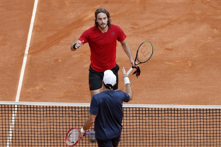 Tsitsipas singkirkan Karatsev dalam pertemuan perdana di Monte Carlo Masters