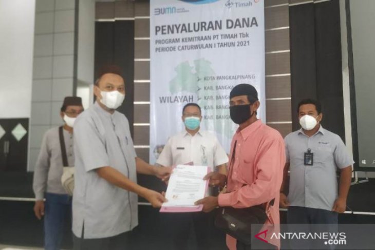 PT Timah salurkan Rp4,945 miliar bantu 119 UMKM Pulau Bangka