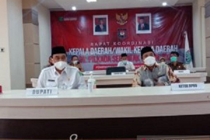 Bupati Tanah Bumbu ikuti rakor hasil Pilkada serentak