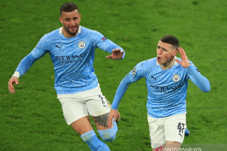 Manchester City melenggang ke semifinal Liga Champions