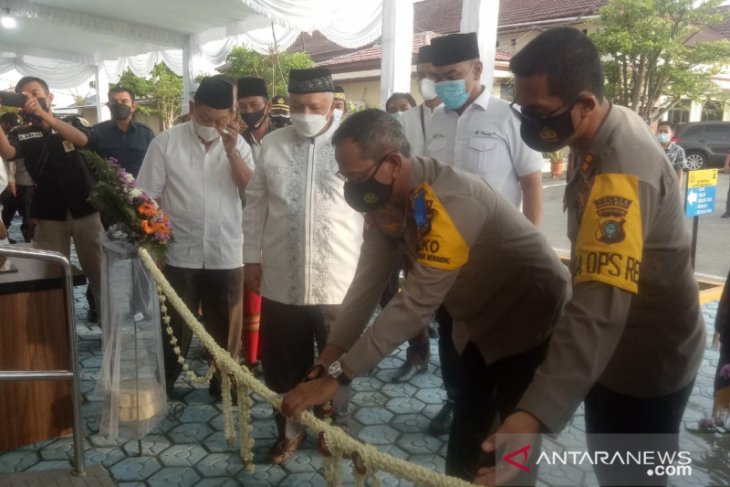 Kapolda Babel apresiasi PT Timah bantu bangun gedung pelayanan terpadu Mapolres Bangka Barat