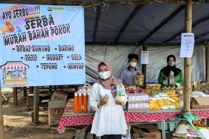 Disporapar Tabalong - Perumda Jaya Persada gelar pasar murah