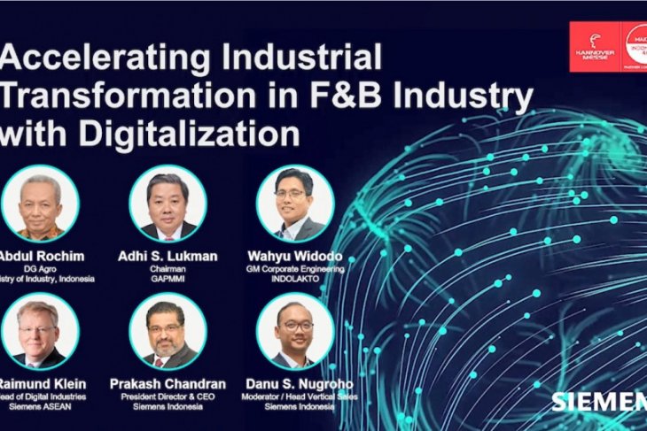 Siemens dukung teknologi digital industri makanan dan minuman