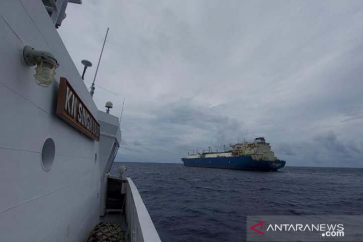Bakamla RI peringatkan kapal Yunani lalu lalang di ALKI III