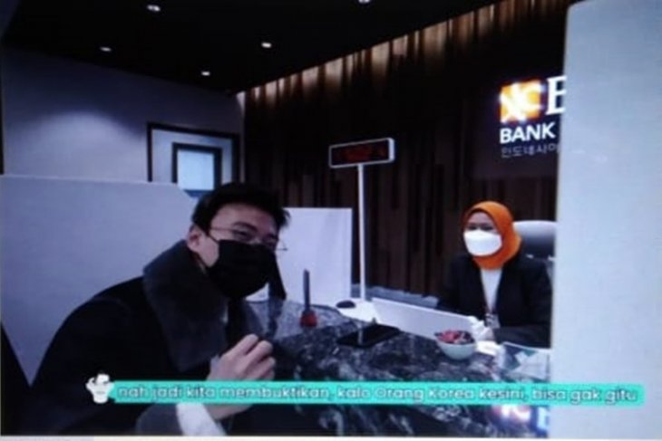 Jang Hansol kunjungi BNI Seoul