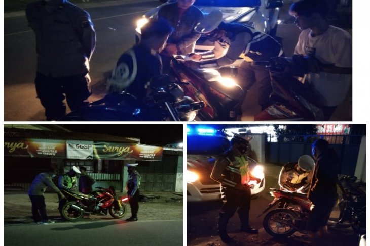 Berikan rasa nyaman jalankan ibadah puasa, Polres Tapteng razia knalpot blong