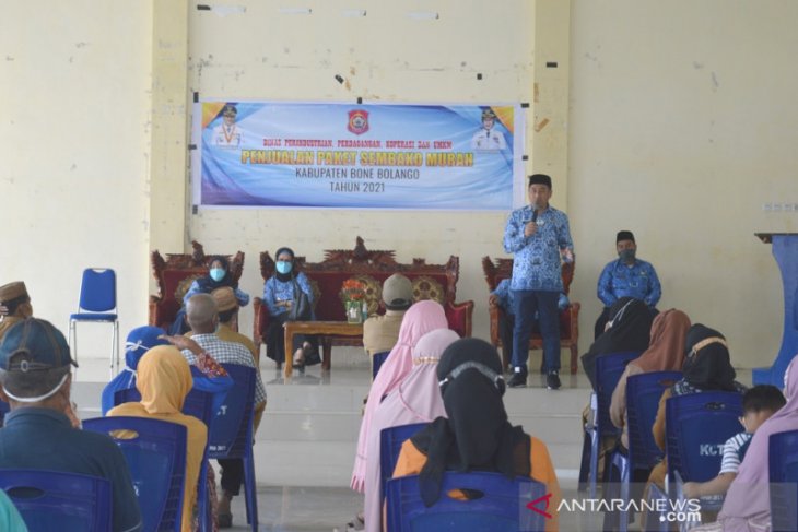 Pemkab Bone Bolango jual paket bahan pokok murah bersubsidi