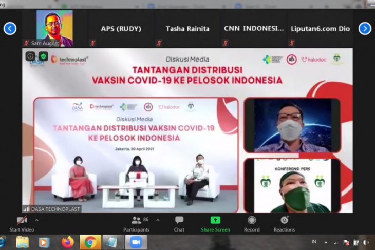 Kemasan kunci vaksin COVID-19 aman sampai tujuan