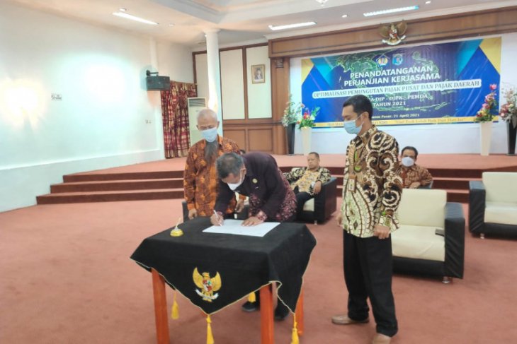 Pemkab Paser tandatangani PKS optimalisasi pajak