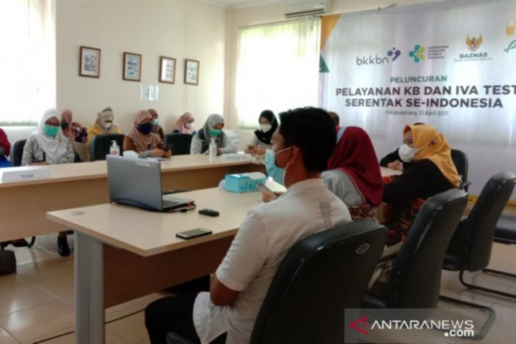 BKKBN Babel-Rumah Sehat Baznas buka layanan KB dan IVA test gratis