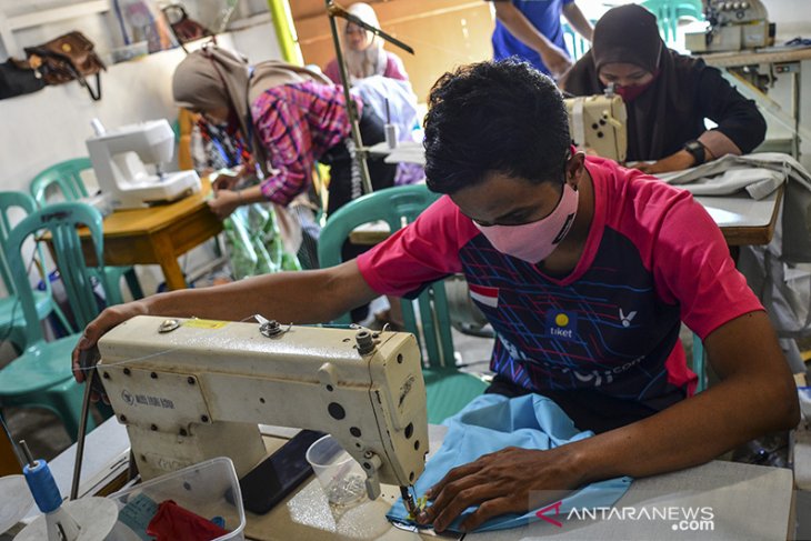 Pelatihan ketrampilan menjahit disabilitas 