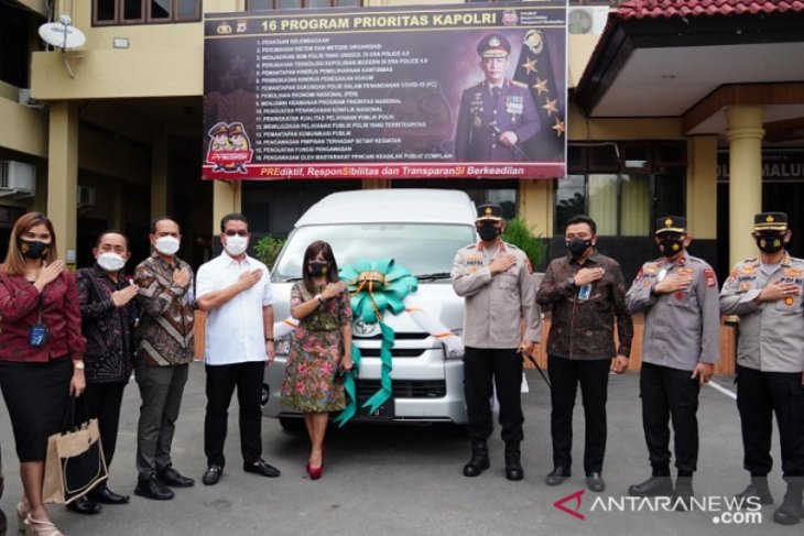 BNI sumbang kendaraan operasional ke Polda Maluku