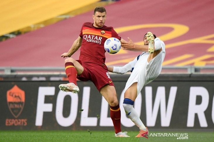 Liga Italia, Roma tahan imbang Atalanta, Napoli gebuk Lazio