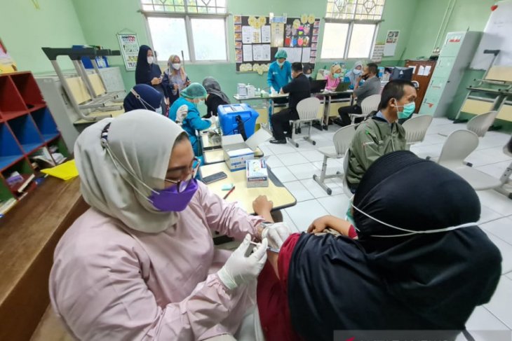 YMSML - Dinkes gelar vaksin bagi takmir masjid Tangsel