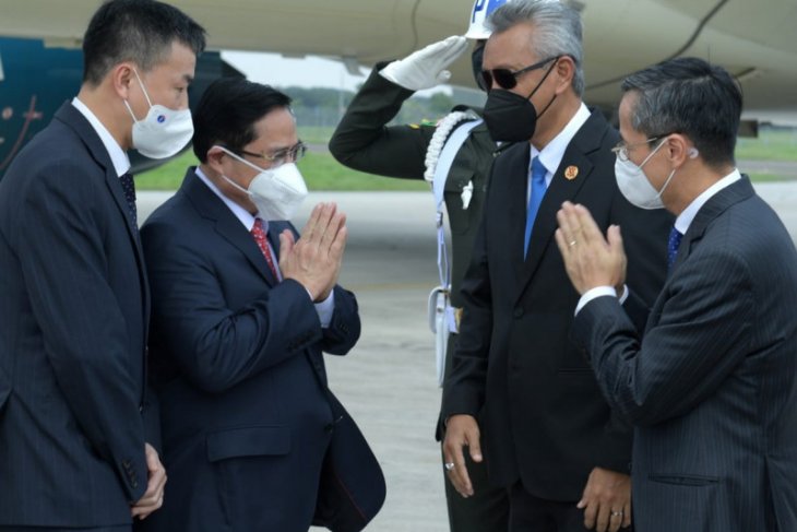 PM Vietnam tiba di Indonesia untuk bertemu Presiden Jokowi
