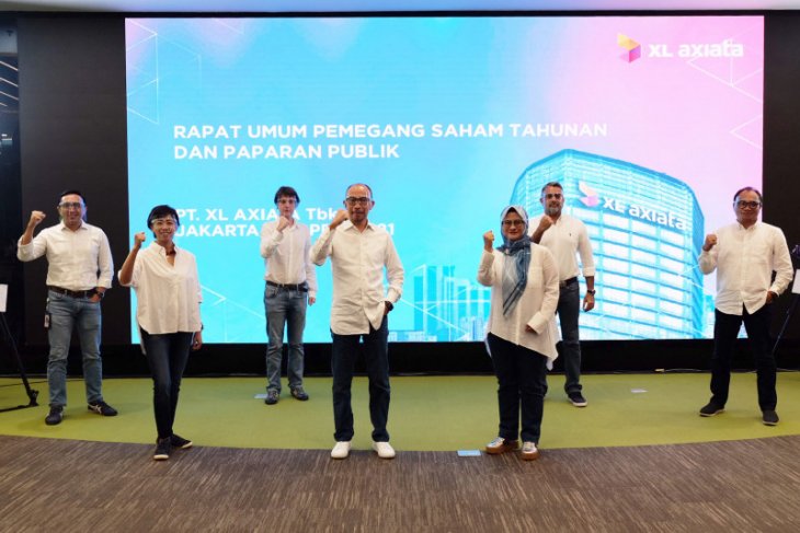 RUPS tahunan 2021 XL Axiata Bagikan Dividen Rp 339,4 Miliar