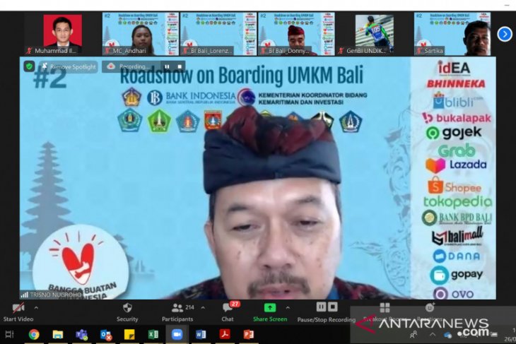 BI fasilitasi 250 UMKM di Bali ikuti program