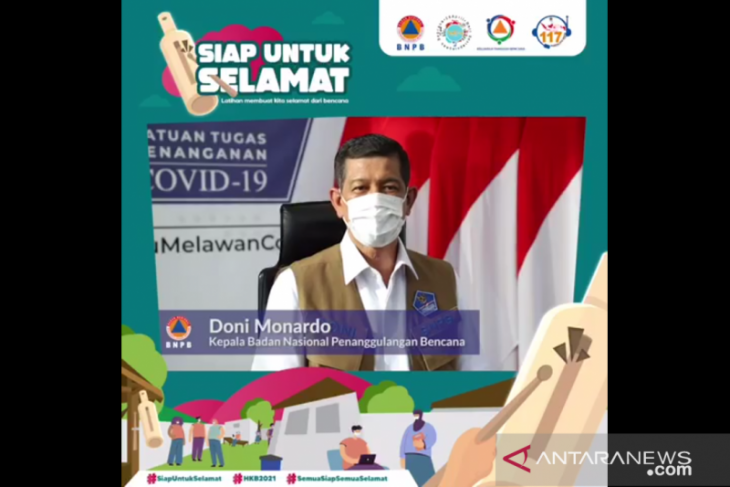 Sadar bencana kurangi korban jiwa dan kerugian harta benda