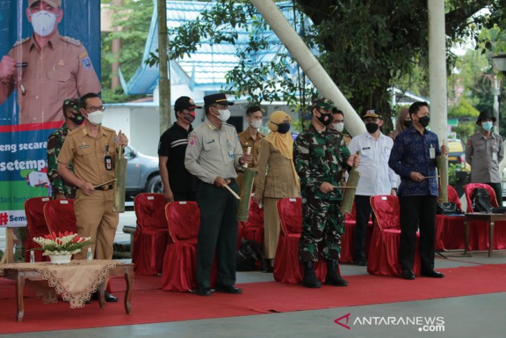 Unik, peringatan dini bencana di HSS gunakan alat tradisional kentongan