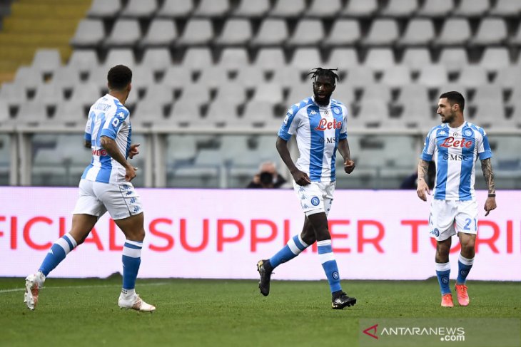 Liga Italia, Napoli salip Juventus usai taklukkan Torino 2-0