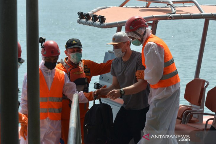 EVAKUASI ABK TANKER DI SELAT BENGGALA ACEH