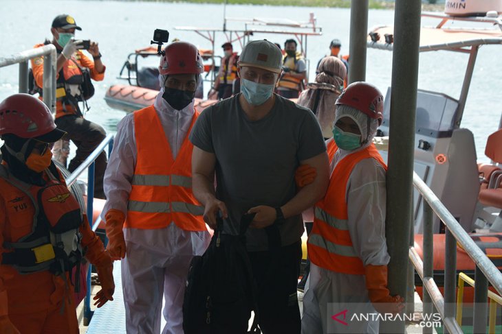 EVAKUASI ABK TANKER DI SELAT BENGGALA ACEH