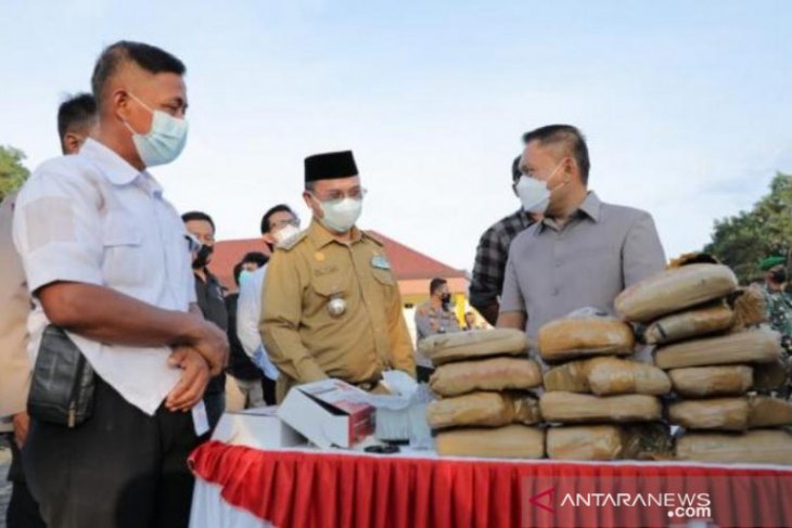 Gubernur Kepulauan Babel apresiasi polda musnahkan 28 kilogram ganja