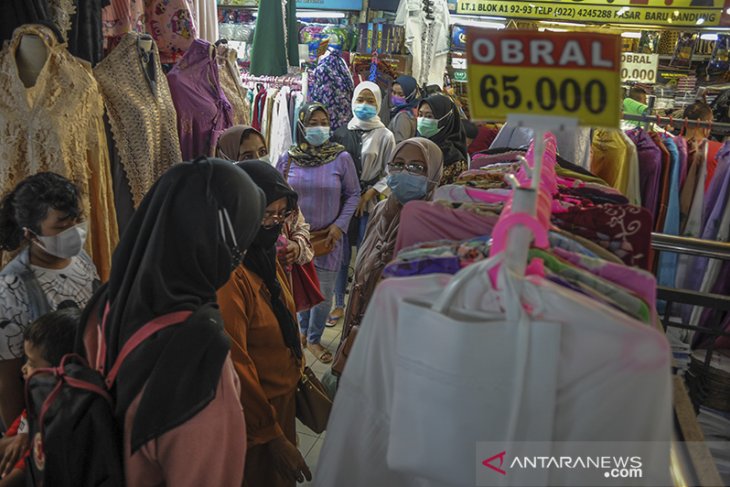 Peningkatan jumlah pengunjung di Pasar Baru Bandung 