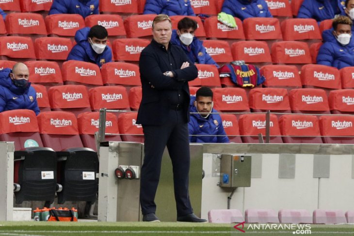 Liga Spanyol - Koeman yakin Barcelona masih bisa juara