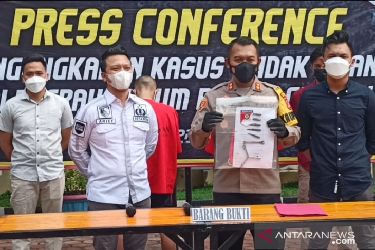 Polres Cilegon bekuk dua pelaku curanmor