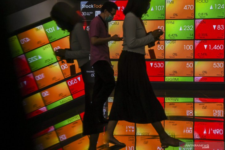 IHSG Rabu dibuka naik 10,74 poin