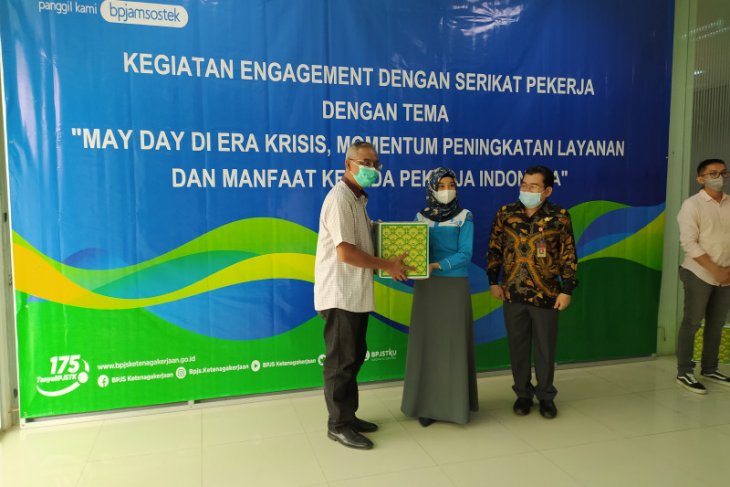 BPJAMSOSTEK Banten isi hari buruh dengan pembagian 1.500 paket sembako